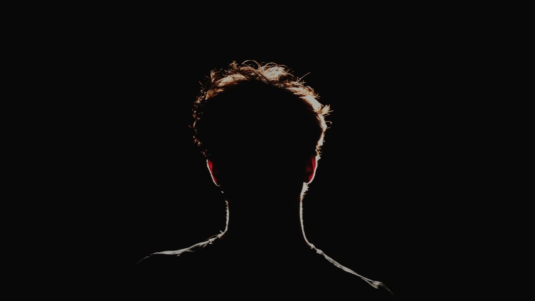 Josh Balaban — backlit silhouette portrait